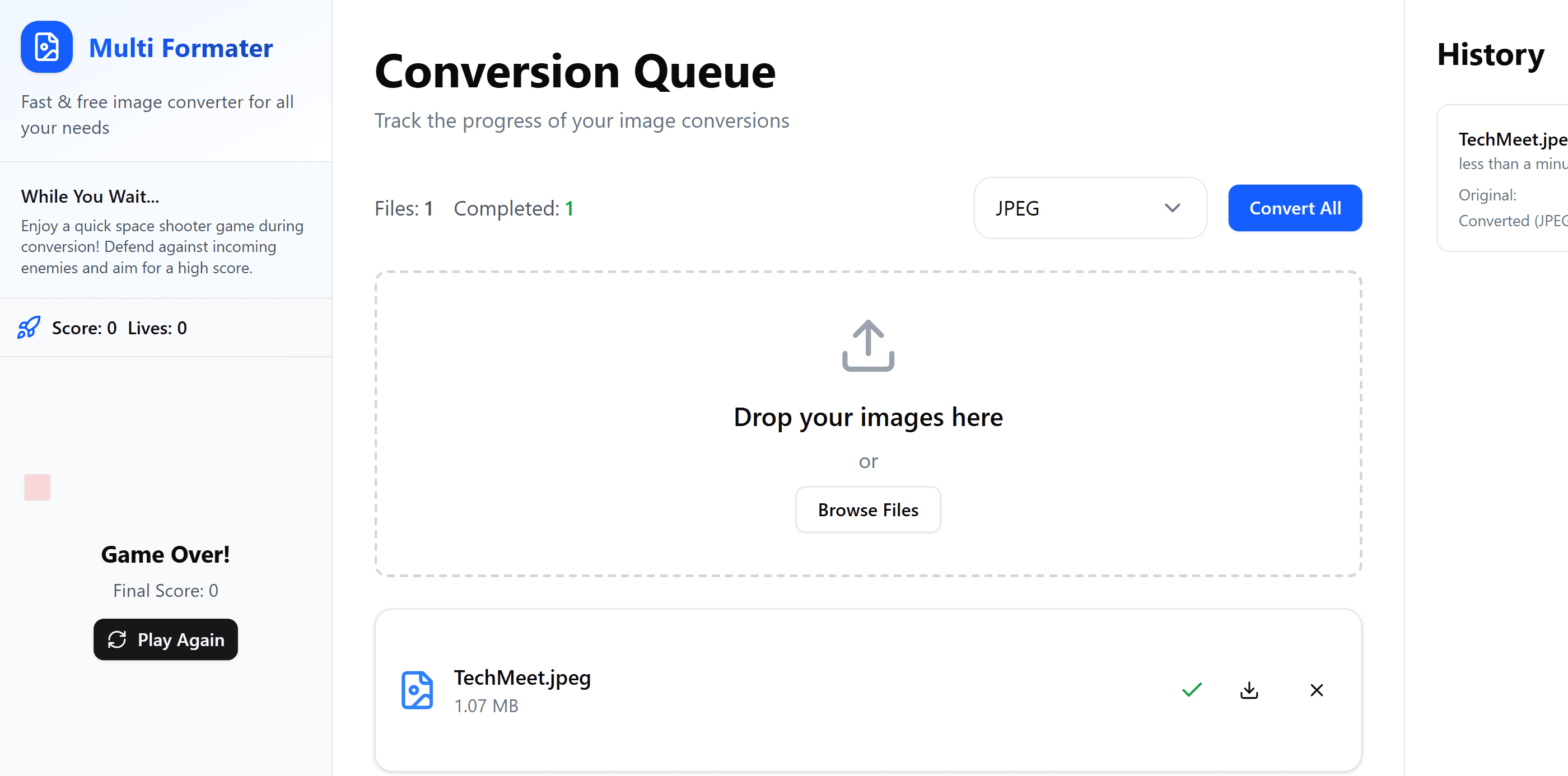 Image Kit Dashboard