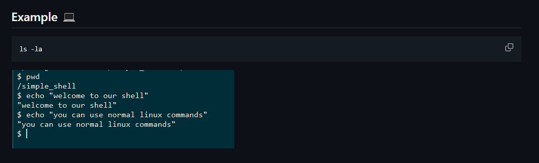 Simple Shell (Unix Shell Clone)